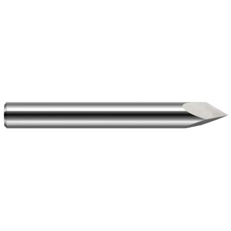Harvey Tool Engraving Cutter - Pointed - Pyramid Point, 0.1250", Shank Dia.: 1/8" 842810